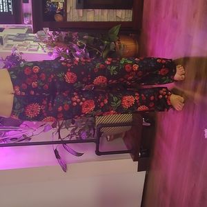 Club Monaco Flower Pants